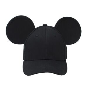 NWT Cakeworthy Black Mouse Ear Cap